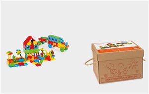 Obrazek Klocki Konstrukcyjne Karton 200