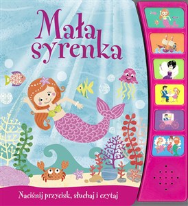 Obrazek Mała syrenka Naciśnij przycisk, słuchaj i czytaj