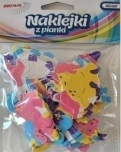 Picture of Naklejki z pianki jednorożec 28szt