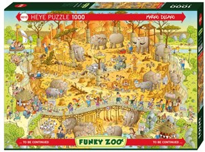 Picture of Puzzle 1000 Funky ZOO, Afrykańskie ZOO