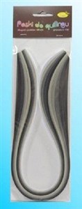 Obrazek Paski do quillingu 5mmx50cm czarne 100szt