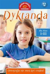 Obrazek Dyktanda dla klas I-III