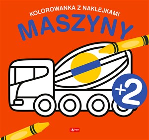 Picture of Maszyny Kolorowanka z naklejkami