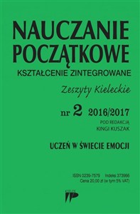 Obrazek Nauczanie Początkowe. Kszt. zint. nr 2 2016/2017