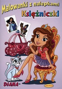 Picture of Diana Księżniczki malowanki z nalepkami