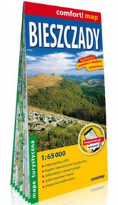 Obrazek Bieszczady laminowana mapa turystyczna 1:65 000
