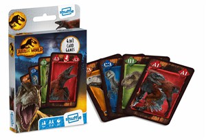 Obrazek Gra 4w1 Jurassic World 3 SHUFFLE