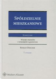 Obrazek Spółdzielnie mieszkaniowe Komentarz Wzory pozwów i wniosków sądowych