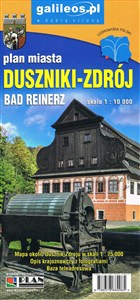 Obrazek Plan miasta - Duszniki-Zdrój 1: 10 000