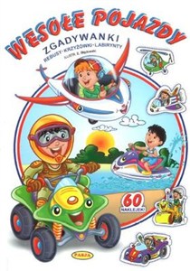 Obrazek Wesołe pojazdy Zgadywanki, krzyżówki, labirynty