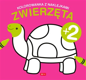 Obrazek Zwierzęta Kolorowanka z naklejkami