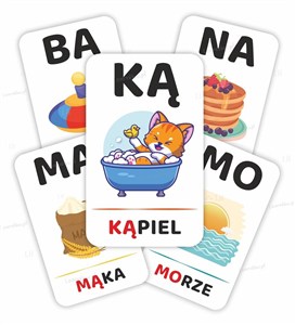 Picture of Karty obrazkowe - Sylaby otwarte
