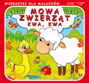Obrazek Mowa zwierząt Kwa kwa Wierszyki dla maluchów
