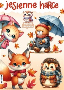 Picture of Jesienne harce Naklejki z brokatem