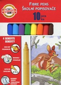 Obrazek Flamastry 10 kolorów