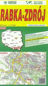 Obrazek Rabka-Zdrój 1:17 000 plan miasta PIĘTKA