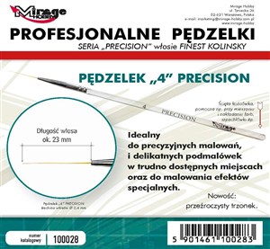 Picture of Pędzelek Precision Kolinsky 4