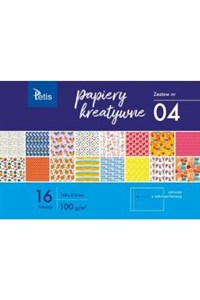 Picture of Papiery kreatywne zestaw 4 A5 16 ark.