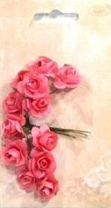 Picture of Różyczki papierowe 12szt różane