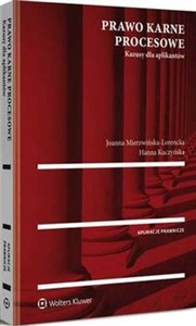 Obrazek Prawo karne procesowe Kazusy dla aplikantów