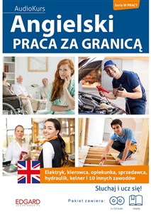Obrazek Angielski Praca za granicą + 2CD Poziom B1-B2