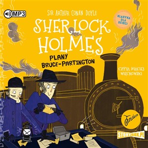 Obrazek [Audiobook] CD MP3 Plany Bruce-Partington. Klasyka dla dzieci. Sherlock Holmes. Tom 17