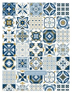 Picture of Notatnik ozdobny 143x210/80K linia Mozaika