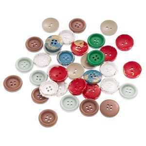 Picture of Drewniane guziki 2cm 35szt