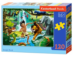 Obrazek Puzzle Jungle Book 120 B-13487