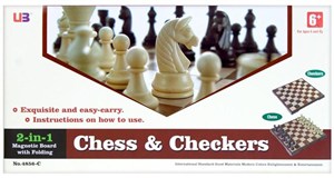 Obrazek Szachy i warcaby 2w1