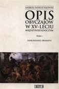 Książka : Opis obycz... - Andrzej Tadeusz Kijowski