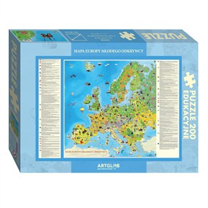 Picture of Puzzle 200 Europa Młodego Odkrywcy
