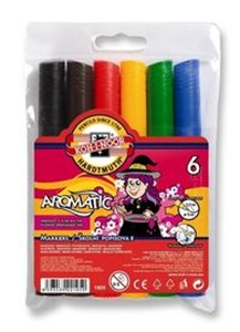 Obrazek Flamastry zapachowe 6 kolorów