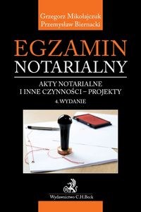 Obrazek Egzamin notarialny Akty notarialne i inne czynności - projekty
