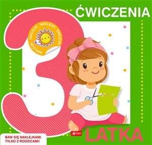 Obrazek Ćwiczenia 3-latka z naklejkami