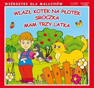 Picture of Wlazł kotek na płotek Sroczka Mam trzy latka Wierszyki dla maluchów