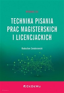 Obrazek Technika pisania prac magisterskich i licencjackich