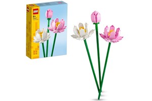 Obrazek Lego Botanicals Kwiaty Lotosu 40647