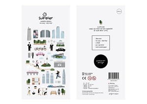 Picture of Naklejki ozdobne Miasto