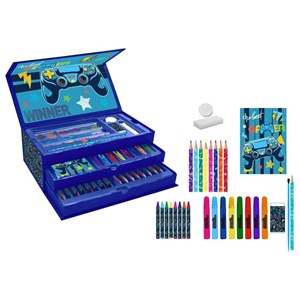 Obrazek Zestaw artystyczny w kuferku Gamer
