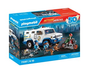 Picture of Playmobil Transporter pieniędzy 71597
