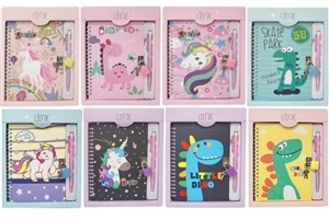 Obrazek Pamiętnik z kłódką MIX