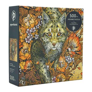 Obrazek Puzzle 500 PC Lynx Rising Erica Williams Art