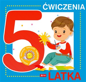 Obrazek Ćwiczenia 5-latka z naklejkami
