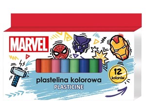 Obrazek Plastelina Avengers 12 kolorów