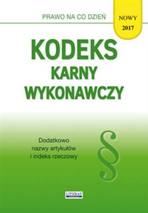 Obrazek Kodeks karny wykonawczy 2017