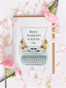 Obrazek Kartka Nowy rozdział życia