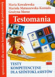Obrazek Testomania Testy kompetencyjne dla szóstoklasistów