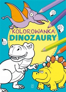 Obrazek Kolorowanka Dinozaury