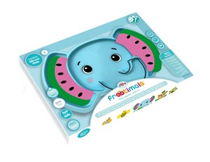 Picture of Talerzyk silikonowy Frootimals melephant anty-poślizgowy